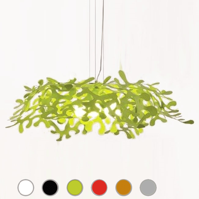 Lumen Center Sospensione SuperLeaves 3 luci E27 Ø 105 cm 