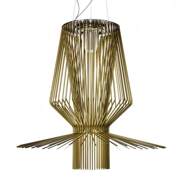 Foscarini Sospensione Allegro Assai 1 luce R7s+1 luce E27 Ø 136 cm