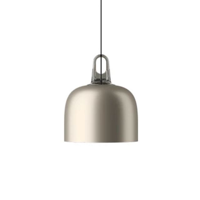 Lodes Bell Lampada a Sospensione in Metallo Champagne 1 x E27 Ø28 cm