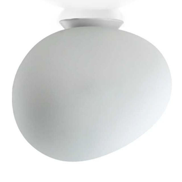 Foscarini Plafoniera/Applique Gregg Media 1 luce E27 Ø 26 cm