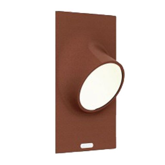 Artemide Outdoor Ciclope Incasso LED 6,5W H 27 cm IP65 Ruggine per Esterno e Giardino