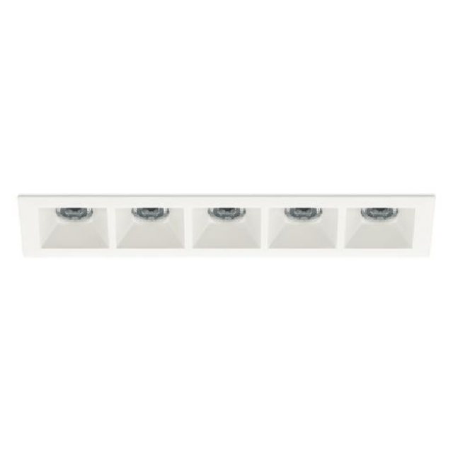 Lombardo Kura X5 Lampada ad Incasso in policarbonato LED 12,5W - L 15,6 cm