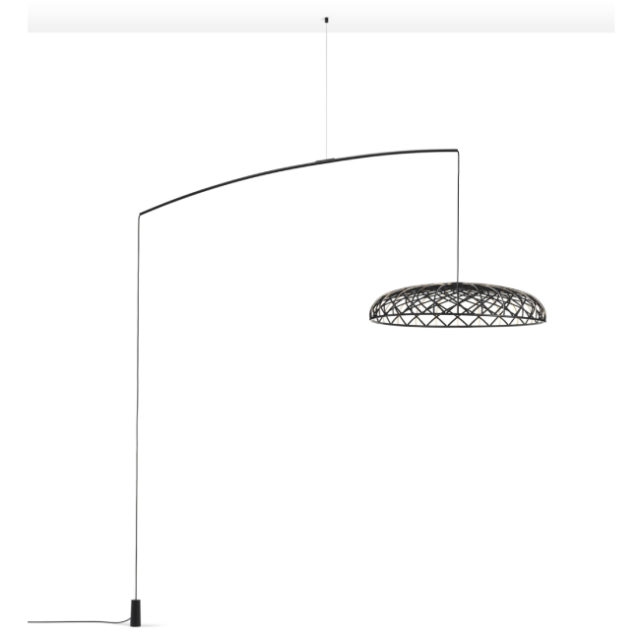 Flos Skynest Motion Lampada a Sospesione/da Terra in poliestere LED 57W H 250 cm