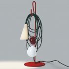 Foscarini Lampada da Tavolo Filo Ruby Jaypure 1 luce G9 H 58 cm