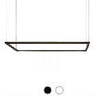 Nemo Spigolo Horizontal Sospensione LED 48W L 114 cm