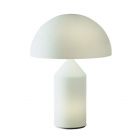 OLuce Atollo 237 Lampada da Tavolo in vetro soffiato 2 x E27 + 1 x E14 H 50 cm