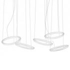 Vibia Sospensione Halo Circular LED 130W L 197 cm