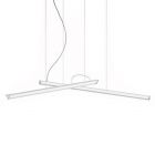 Vibia Sospensione Halo Lineal LED 32W L 152 cm