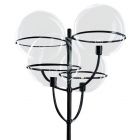 Oluce Piantana Lyndon 4 Luci E27 H 300 cm Outdoor per Esterno e Giardino