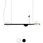 Vibia Sospensione Palma LED 2W+18.4W L 150 cm Dimmerabile