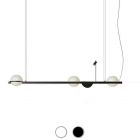 Vibia Sospensione Palma LED 2W+27.6W L 195 cm Dimmerabile