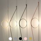 Flos Lampada da parete Wirering LED 16W H 208 cm