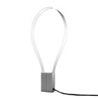 Martinelli Luce Lampada da tavolo Fluida LED 4W H 45 cm