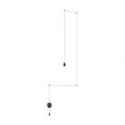 Vibia Wireflow 1 luce Sospensione LED 3,7W H 200 cm