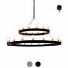 Fontana Arte Lampadario Chandelier 19+14 luci E14 Ø 150 cm