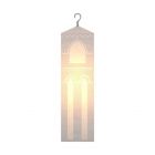 Lampada a batteria ricaricabile da tavolo Viabizzuno Campanili di luce San Giovanni Elemosinario LED 2W H 36.5 cm