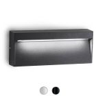 Ai Lati Applique Rettangolo Bottom LED 8,5W IP54 20x8 cm Outdoor per Esterno e Giardino