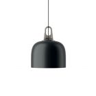 Lodes Bell Lampada a Sospensione in Metallo Nero 1 x E27 Ø28 cm