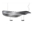 Artemide Cosmic Angel Plafoniera  2 Luci HALO + 2Luci FLUO L 178 cm