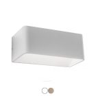 Ai Lati Lights Lampada da parete in alluminio Cubetto LED 14,3 W L 20 cm