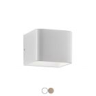 Ai Lati Lights Lampada da parete in alluminio Cubetto LED 7,2 W L 10 cm