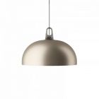 Lodes Jim Dome Lampada a Sospensione in Metallo 1 x E27 Champagne Ø50cm