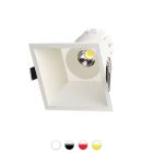 Martinelli Dot Square Faretto da incasso LED 8W H 9,6 cm