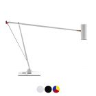 Catellani & Smith Ettorino T Lampada da tavolo in alluminio LED 10W H 28/90 cm