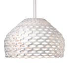 Flos Sospensione Tatou S2 1 Luce 205W Ø 50 cm Bianco