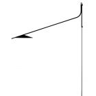 Penta Light Lampada da parete Glifo Large LED L 163 cm + Dimmer