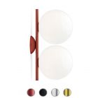 Flos Applique/Plafoniera IC Lights C/W1 Double 2 Luci E27 L 42 cm