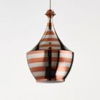 Aldo Bernardi Lampada a sospensione in ceramica Lustri LED L 26 cm