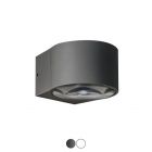 Ai Lati Lights Lampada da parete monoemissione in alluminio Lens LED 6W L 10,5 cm