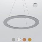 Martelli Luce Circular Slim Sospensione LED 75W Ø 95 cm Dimmerabile