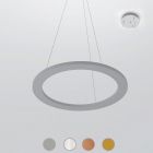 Martinelli Luci Circular Slim Sospensione LED 50W Ø 65 Dimmerabile