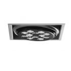 Martinelli Luci Inc Lampada ad Incasso 1 Luce G53 AR111 L 17x17 cm