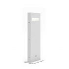 Artemide Outdoor Nuda 50 Piantana LED 7W H 50cm IP65 Monofacciale Grigio-Bianco per Esterno e Giardino