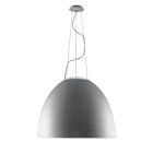 Artemide Nur 1618 LED Sospensione LED 95W Ø90 cm Grigio Alluminio