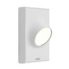 Artemide Outdoor Ciclope Parete LED 6,5W H 27 cm IP65 Grigio/Bianco per Esterno e Giardino