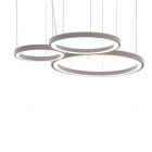 Artemide Lampada a sospensione dimmerabile Push Dali Ripple Cluster LED 3000K L 153 cm