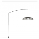 Flos Skynest Motion Lampada a Sospesione/da Terra in poliestere LED 57W H 250 cm