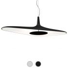 Luceplan Sospensione Soleil Noir LED 35W L 120 cm Dimmerabile