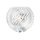 Fabbian Lampada da parete Swirl 1 luce R7s ø 22cm