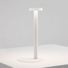 Davide Groppi Tetatet Lampada da Tavolo Portatile/Ricaricabile in ABS LED 2W H 34.5 cm