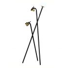 Fontana Arte Piantana Tripod 1 Luce E27 + 2GU10 H 173 cm Dimmerabile