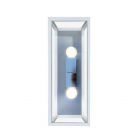 Viabizzuno Applique/Plafoniera MM LED 9,7W IP44 L 16x44,5 cm