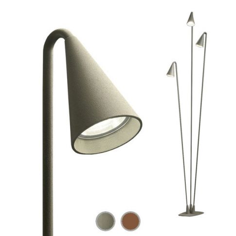 Vibia OUTDOOR Piantana Brisa LED 6,3W IP65 H 123 cm per Esterno e Giardino